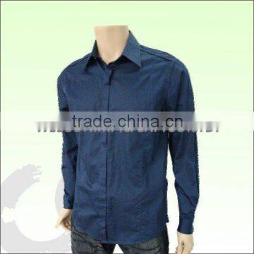 men's plain cotton shirt