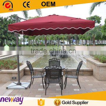 New item outdoor furniture cheap custom foldable umbrella manufacturer