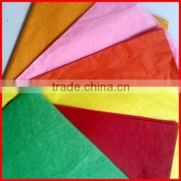 New Designed Solid Colorful Tissue Paper With Customised Printed For Sale