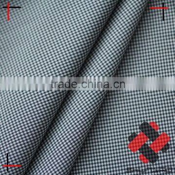 Polyester Bird Plaid Pattern Pongee Yarn Dyed Shirt Fabric photo-4