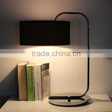 Best selling products black fabric table lamp for hotel,black fabric table lamp for hotel,table lamp for hotel T1035