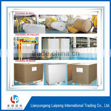 Hard Duplex Paper Card Board with News Back from China/ Ivory board