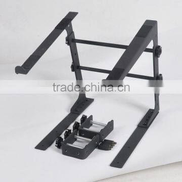 Profresional Portable metal adjustable DJ laptop stand