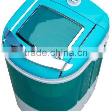 3.0kg single tub semi automatic mini portable washing machine