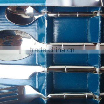 stainless steel 4pcs cutlery set