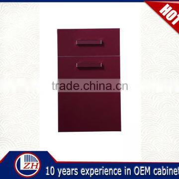 wholesale scratch resistant acrylic kitchen cabinet swing door with top quality