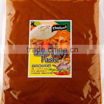 Instant cooking Oriental Yellow Curry Sauce bag