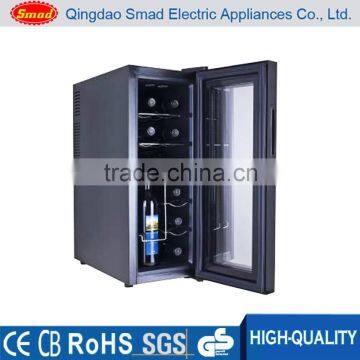 Hotel use stainless steel wine bottle display cooler price
