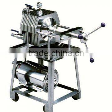 LH-100 Multi layer stainless steel plate and frame type filter press for perfume/water/beverage