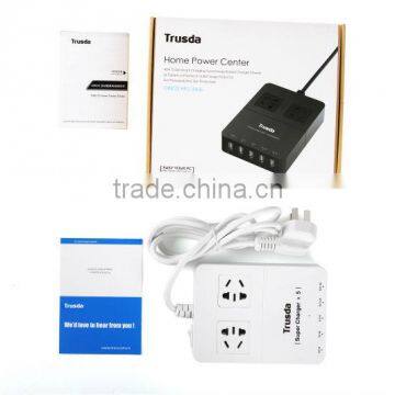 CE,ROHS,FCC Approved Usb Charger ODM/OEM Quick Delivery (E230541) PSE 5-PORT USB Charger With Smart IC photo-4