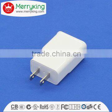 Fixed Plug White Micro Usb Charger 5v 2amps 1a Round Cable photo-5