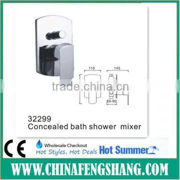 concealed bath shower mixer faucet for bathroom