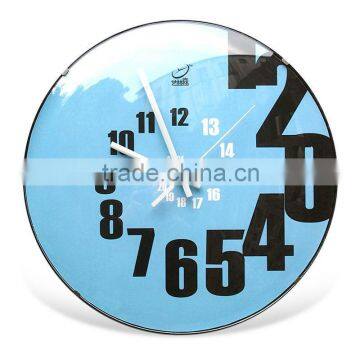 modern design fancy wall clock plastic