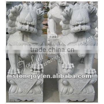 Oriental Style Granite Lions