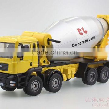 diecast mental plastic cements/concrete trucks display model free wheels / diecast display truck model