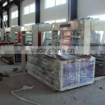 QTL Type Nonwoven Fabric Flexographic Printing Machine 2 Colour Printing Machine (Roll to Roll) photo-6
