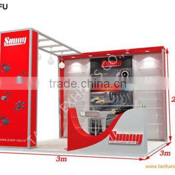 TANFU 10x10 Exhibition Booth Display for Trade Show