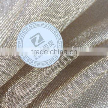Viscose Fabric Viscose Poly Golden Fabric New Fashion Fabric 2016 for Women's Apparel Shinny Fabric for Girls Party Dresses photo-2