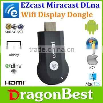 Ezcast M2 TV Dongle Miracast Player Support Mirroring Pushing Local Content To The Tv Wifi Display For IOS /An