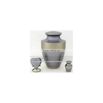 Linea Purple 10" Brass Cremation Urn