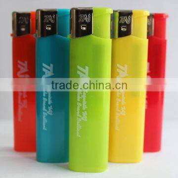 Colorful Refillable Electronic Lighter,plastic Electronic Lighter,disposable Lighter(DQ-729)
