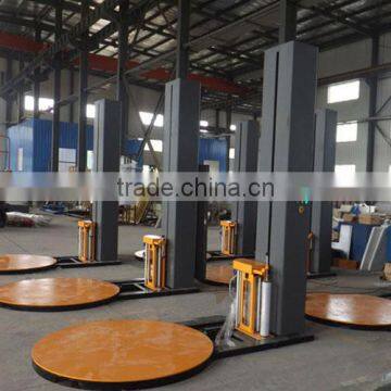 Customized Adjustable Wooden Pallest Packaging Machine With Stretch Film photo-6