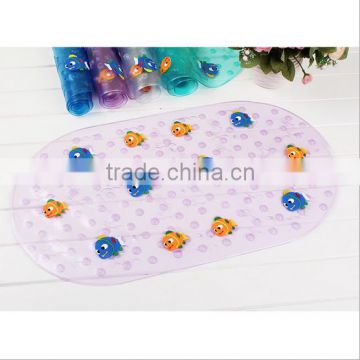 Baby Bath Tub Mat Anti Slip Suction Cups / bathroom floor non slip silicone mat / anti slip baby bath mat