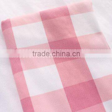 Nantong textile fashion dress yarn dyed cotton pink striped shirt pique fabric made in usa wholesale