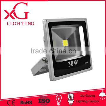 AC 85-265V 30w flood light / COB LED source 30w led flood light / Black Or Grey shell color 30w flood light