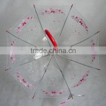 Transparent Umbrella Custom Printing Manufacturer China