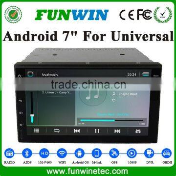 7" 2 Din Android Car Dvd Player for Universal With Car Gps Navigation Multimedia System Radio Bluetooth Support Mirror Link photo-6