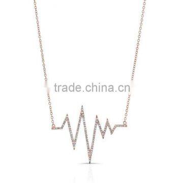 Factory wholesale price women fashion gold saree necklace