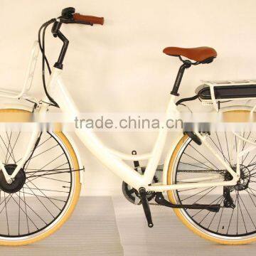 700CC Retro e bike 36V 250W with front carrier ( HJ-C351)