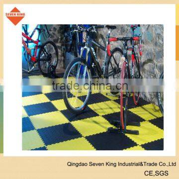 China Manufacture Pvc Flooring Tile for Garage and Exhibition photo-4