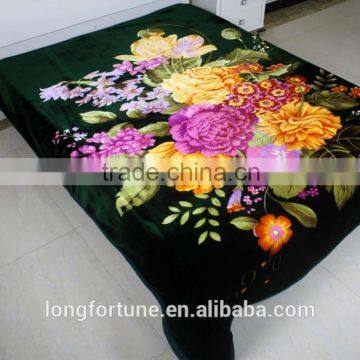Manufactory Walmart China Home Textile Stock Polyester Mink Blanket photo-3