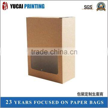 PVC box paper board packaging box for toys