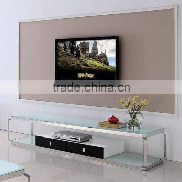 TV furniture glass top TV stand