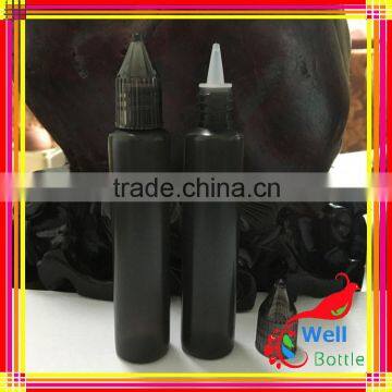 unicorn bottle 120ml with black dropper bottle for cosmetic dropper bottle P-103R