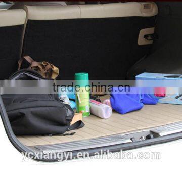 Foldable Nylon Three-Compartment Back Car Organizer , Large Car Trunk Organizer photo-2