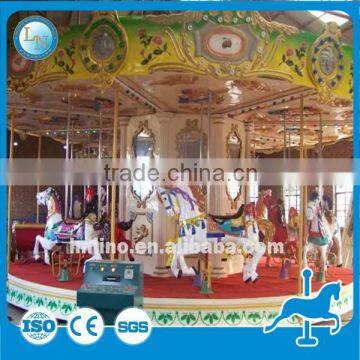 Europen Luxurious Carousel Rides! Amusement Park Fiberglass 72 Seats Carousel Rides photo-6