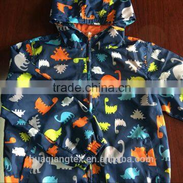 Cute Cartoon Dinosaur Print Fabric for Children's Fabric