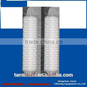 High Flow Pleated 0.2um Hydrophobic Ptfe Filter Cartridge for Air Filtration photo-6