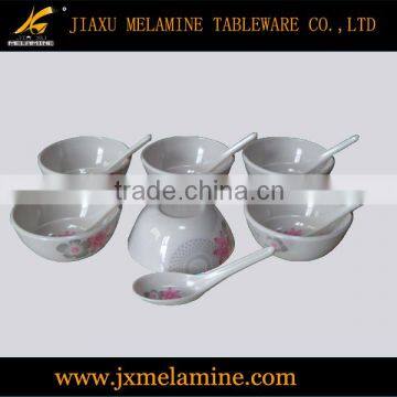 12pcs melamine ware bowl set