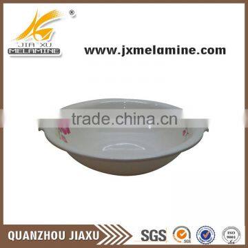 10"melamine plastic handle soup bowl