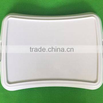 Wholesale High Quality Melamine Plastic Serving Tray With Handle photo-5