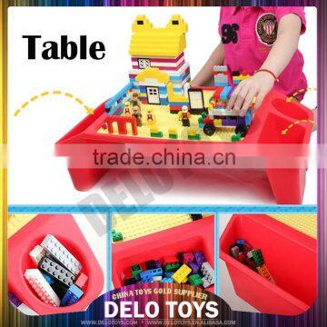 Plastic building bricks table ABS material base plate for blocks toys DE00059