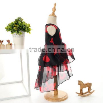 plaid pattern clothing design infant party dresses wholesale