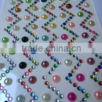 Rhinestone Strass Bling Rhinestone Cellphone Car Decoration Sticker