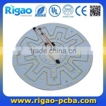 Surface mount led PCB with components