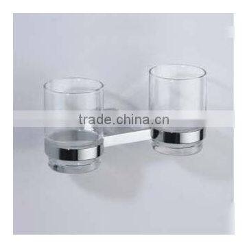 glass tumbler holder/toothbrush with holder/doubler sanitary thoothbrush holder